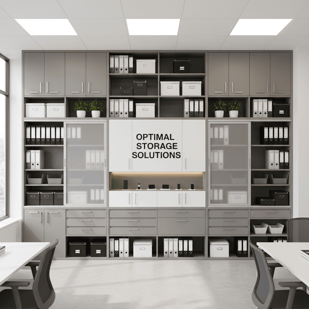 Commercial storage cabinet system installation