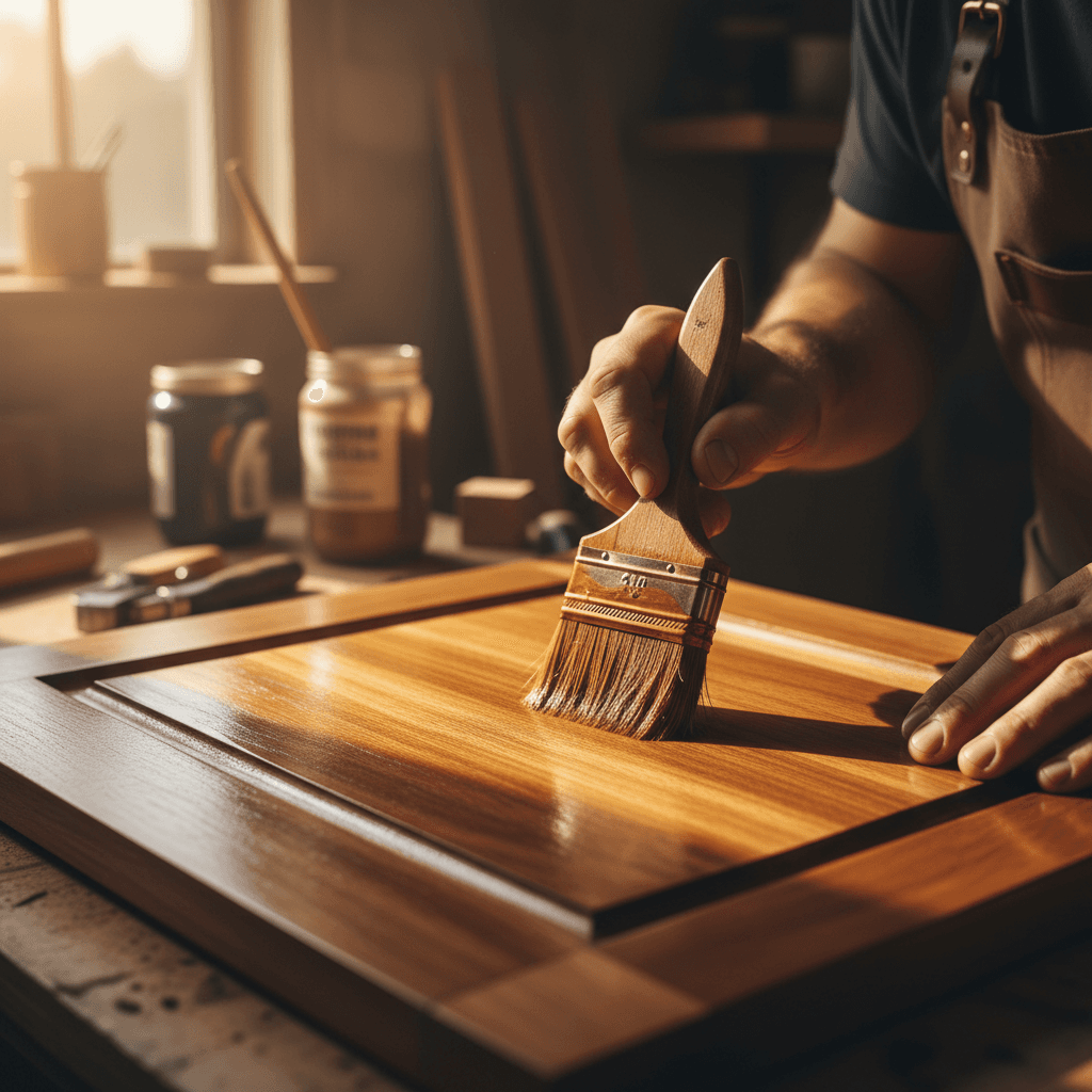 Custom cabinet finishing and woodwork detail